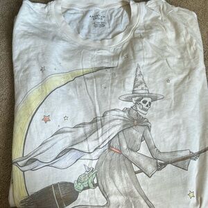 American Eagle Halloween 2023 witch oversized graphic tee L/XL
